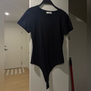 Aritzia Classic Black Bodysuit
